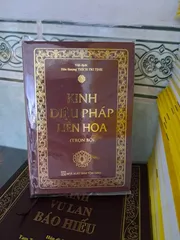 SỔ TAY Kinh Diệu Pháp Liên Hoa khổ Mini bìa Cứng