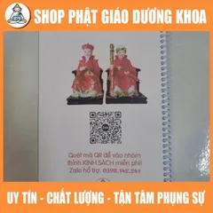 10 QUYỂN VỞ CHÉP KINH CHỮ MỜ SÁM CỬU HUYỀN THẤT TỔ A4 LÒ XO - TU SĨ THIỆN HOÀNG CHEPSAMCUUHUYEN