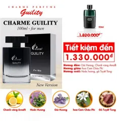 Nước hoa nam Guility (100ML) - Cam kết chính hãng