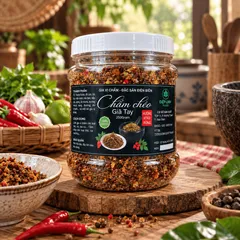 Chẩm Chéo Giã Tay Gia Vị Mắc Khén,Hạt Dổi - Đặc Sản Tây Bắc - 250G