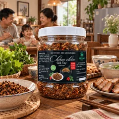 Chẩm Chéo Giã Tay Gia Vị Mắc Khén,Hạt Dổi - Đặc Sản Tây Bắc - 250G