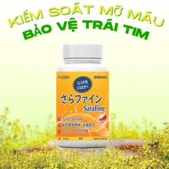 SARAFINE - Giúp Ổn Định Mỡ Máu, Hộp 80 Viên.