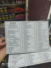 Chú Đại Bi Trắng Khổ Giấy A4( 10 tờ) cực hay