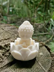 Tượng Bổn Sư Mini Đế Sen 9cm cực đẹp