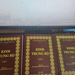 TRỌN BỘ KINH trung bộ 3 QUYỂN -  THÍCH MINH CHÂU (bìa mới) cực hay