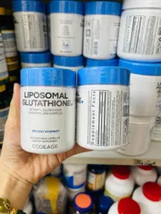 Liposomal Glutathione Codeage 500mg - Hỗ trợ thải độc gan, chống oxy hóa, cải thiện làn da sáng khỏe và đều màu