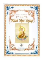 GIEO DUYÊN 10 QUYỂN  Vở Chép Kinh Địa Tạng Bồ Tát Bổn Nguyện In Chữ Mờ khổ to A4 cực đẹp