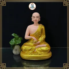 TƯỢNG PHẬT_TƯỢNG NGÀI THÁNH TĂNG TÀI LỘC SIVALI CAO 21CM NHIỀU MÀU GIÁ TỐT cực đẹp