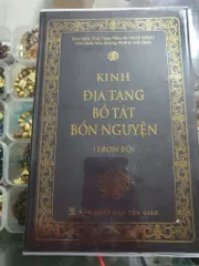SỔ TAY - Kinh Địa Tạng Bổn Nguyện bìa cứng ép kim cực đẹp