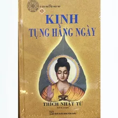 SỔ TAY Sách - Kinh Tụng Hằng Ngày - Bìa Cứng ( Thích Nhật Từ ) cực đẹp