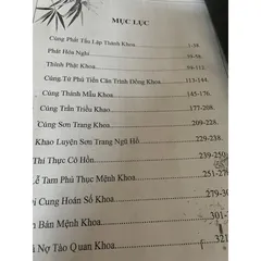 Sổ tay Tổng Hợp Khoa Cúng Tứ Phủ Song ngữ cực đẹp