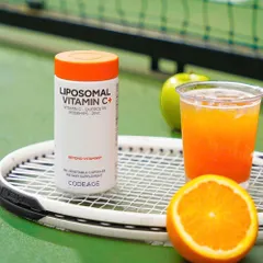 Viên uống hỗ trợ chống oxy hóa, hỗ trợ dưỡng sáng da CodeAge Liposomal Vitamin C 180 Viên