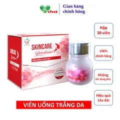 Viên uống trắng da Best Life SkinCare Glutathione ngăn ngừa lão hoá làm trắng da mờ nám tàn nhang hộp 30 viên