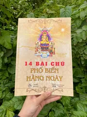 Sổ tay Sách 14 Bài Chú Phổ Biến Hằng Ngày cực hay