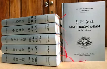 Sổ tay TRỌN BỘ 6 QUYỂN KINH A HÀM ĐẦY ĐỦ BÌA CỨNG