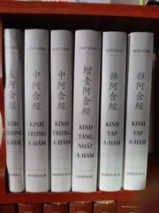 Sổ tay TRỌN BỘ 6 QUYỂN KINH A HÀM ĐẦY ĐỦ BÌA CỨNG