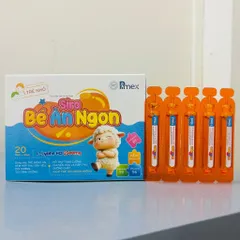 Siro BÉ ĂN NGON cao cấp hỗ trợ biếng ăn cho bé từ 0 tháng tuổi