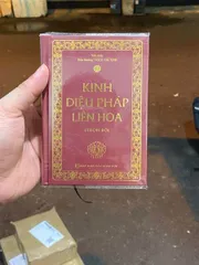 Kinh Pháp Hoa bìa cứng Mini cực đẹp dương khoa