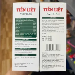 TIỀN LIỆT AVIPHAR - dành cho nam giới bí tiểu, tiểu khó, phì đại tiền liệt tuyến