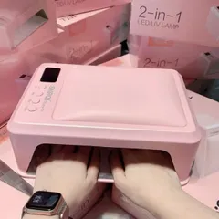 Máy Hơ SNRQI T8 PRO Hồng 72W Phiên Bản Nâng Cấp Tấm Lót Kính Siêu Bền Hơ Khoẻ Nhanh Khô Chính Hãng [ TÚ ANH NAIL ]