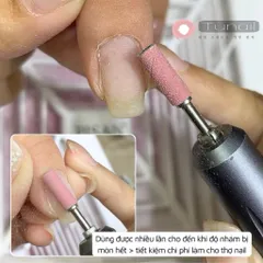 Bộ 50 Giấy Nhám Hồng Chia Ngăn Size 120/240 Phiên Bản Nâng Cấp Độ Bền Gấp 2 Lần Giúp Bộ Nail Gel Siêu Bền Chính Hãng