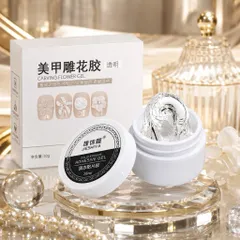 [ HOT ] Gel Khô Nặn Hoa Nổi - Hình Nổi JIESHIYA Cao Cấp Siêu Dẻo Không Dính Tay hũ To 18ML CHÍNH HÃNG [ TÚ ANH NAIL ]