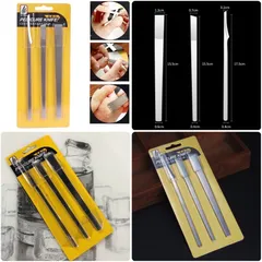 Bộ 3 cây lấy khoé chân nail chuyên dụng inox siêu bền không gỉ