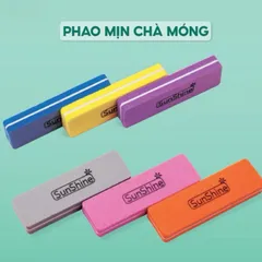 ( Giá sỉ ) Bịch 20 phao ngắn chà móng Sunshine 2 mặt nhám 100/180 chuẩn Loại 1 siêu cứng bền chuyên dụng ngành Nail