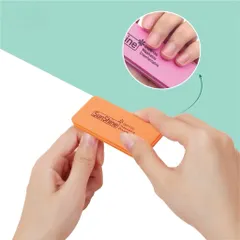 ( Giá sỉ ) Bịch 20 phao ngắn chà móng Sunshine 2 mặt nhám 100/180 chuẩn Loại 1 siêu cứng bền chuyên dụng ngành Nail