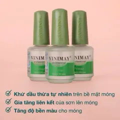 Kiềm Dầu Vinimay CHÍNH HÃNG - Primer khử dầu móng tăng độ bám bền gấp đôi ( MẪU MỚI CHÍNH HÃNG )