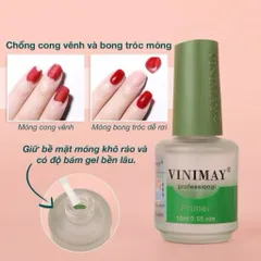 Kiềm Dầu Vinimay CHÍNH HÃNG - Primer khử dầu móng tăng độ bám bền gấp đôi ( MẪU MỚI CHÍNH HÃNG )