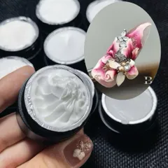 Gel nặn hoa nổi không dính tay - Gel khô nặn hoa nổi tạo hình nổi siêu dẻo hũ to 30g ( HOT )