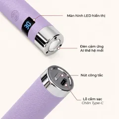 Đèn Hơ Cảm Ứng AL Tích Điện Cao Cấp TRENDY NAIL - SNRQI Công Nghệ Cảm Ứng AL Thế Hệ Mới Cực Nhạy - Dung lượng Pin Cao