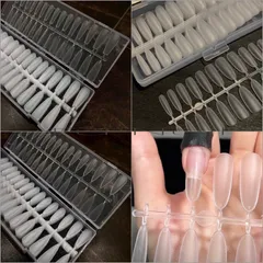 Móng úp vỉ đủ phom nhám sẵn siêu mỏng dẻo ôm phom hộp 240 móng siêu HOT [ TÚ ANH NAIL ]