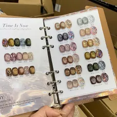 Set sơn mắt mèo Yuuja 24 màu mix nhũ cao cấp siêu sáng tặng kèm bảng màu chữ nhật cực xịn [ TÚ ANH NAIL ]