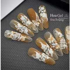 Móng úp Vinimay nhám sẵn phom hạt gạo dài V16 hộp 480 móng đủ 12 size form chuẩn chính hãng mã HOT [ TÚ ANH NAIL ]