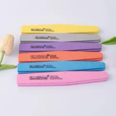 ( Giá sỉ ) Lốc 10 phao mịn chà móng Sunshine 2 mặt nhám 100/180 chuẩn Loại 1 siêu cứng bền chuyên dụng Ngành Nail