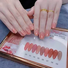 Set 9 màu sơn thạch siêu Hot chuẩn loại 1 chất đặc đẹp tặng bảng màu cực xịn