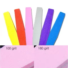 ( Giá sỉ ) Lốc 10 phao mịn chà móng Sunshine 2 mặt nhám 100/180 chuẩn Loại 1 siêu cứng bền chuyên dụng Ngành Nail