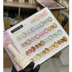 Set Sơn Mắt Mèo Cực Quang Ánh Nước 18-19 Màu FASHIONSIR Cao Cấp Hiệu Ứng Siêu Lung linh Bắt Sáng [ Tặng Bảng Màu Xịn ]