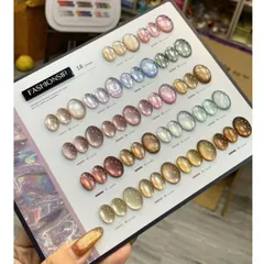 Set Sơn Mắt Mèo Cực Quang Ánh Nước 18-19 Màu FASHIONSIR Cao Cấp Hiệu Ứng Siêu Lung linh Bắt Sáng [ Tặng Bảng Màu Xịn ]