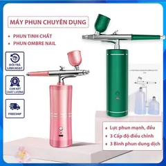 Máy phun ombre siêu nhanh thế hệ mới phun ombre siêu nhanh đều đẹp cho thợ nail hàng chuẩn