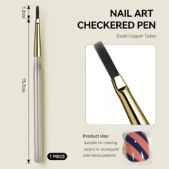 Cọ Kẻ Sọc Thẳng - Cọ Kẻ Caro Cực Dễ Lông Mướt Chuẩn Xịn Tiện Ích Ngành Nails [ TÚ ANH NAIL ]
