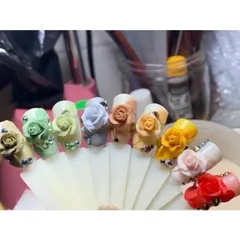 Set 12 hũ bột mỹ siêu dẻo mịn nặn hoa nổi , đắp bột móng siêu êm hàng chuẩn