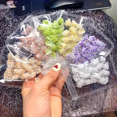 Set 12 hũ bột mỹ siêu dẻo mịn nặn hoa nổi , đắp bột móng siêu êm hàng chuẩn