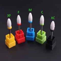 Đầu mài sứ Ceramic mài sơn gel , mài bột móng siêu êm bền không nóng rát phạm da đủ Size hàng chuẩn xịn
