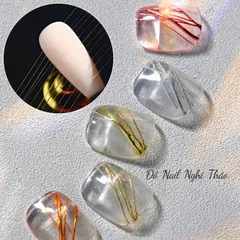 Gel nhện trong suốt vẽ móng chà tráng gương đa năng siêu dai đặc HOT