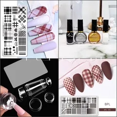 Set khuôn in hình nail đầy đủ siêu tiện lợi cho chị em ngành nail ngại vẽ