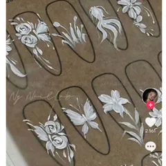 Cọ vẽ hoa nail cao cấp đa năng chuyên dụng ngành nail