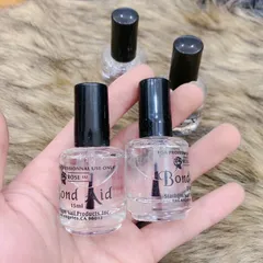 Kiềm dầu dưỡng móng Bond Aid 2 in 1 giúp khử dầu tăng độ bám bền cho bộ nail gấp đôi